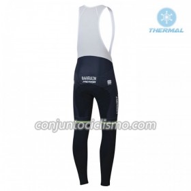 Culotte largo con tirantes Invierno Termico 2018 Bahrain-Merida N001